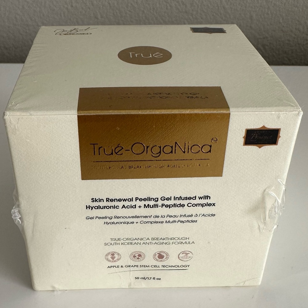 New Sealed True Organica Skin Renewal Peeling Gel